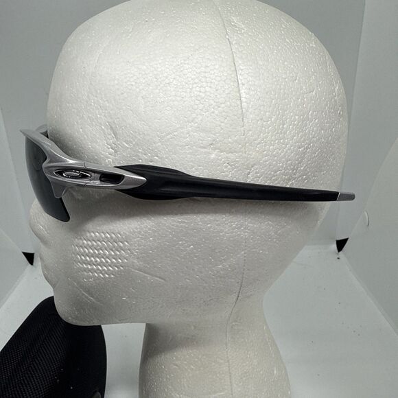 Oakley Flak 2.0 009188-31 Sports Sunglasses Half-Rim Wrap Rectangle With Case - Picture 3 of 6